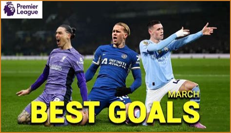 EPL Goal Of The Month For March REVEALED! (VIDEO)