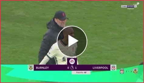 FT: Burnley 0-1 Liverpool, Fabinho STRIKES! (VIDEO HIGHLIGHTS)